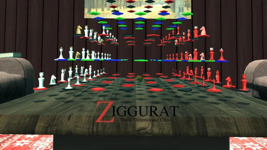 Скриншот 1 к игре Ziggurat 3D Chess