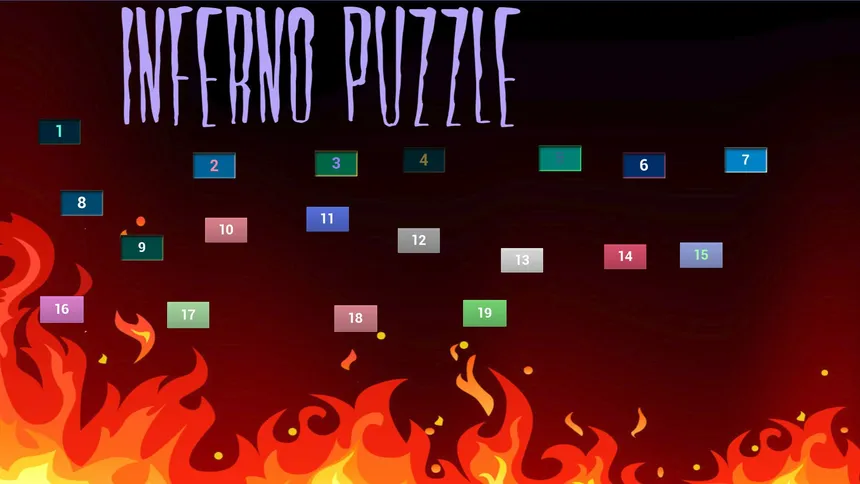 Скриншот 1 к игре Inferno Puzzle