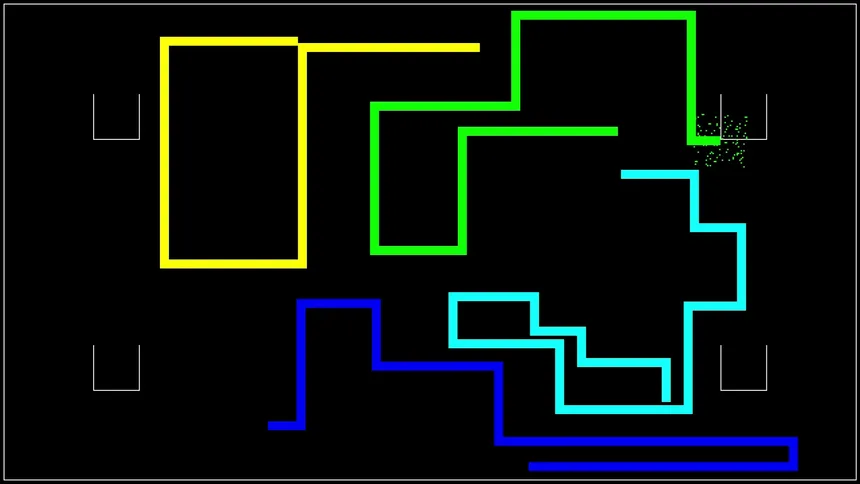 Скриншот 4 к игре Simple Light Cycles
