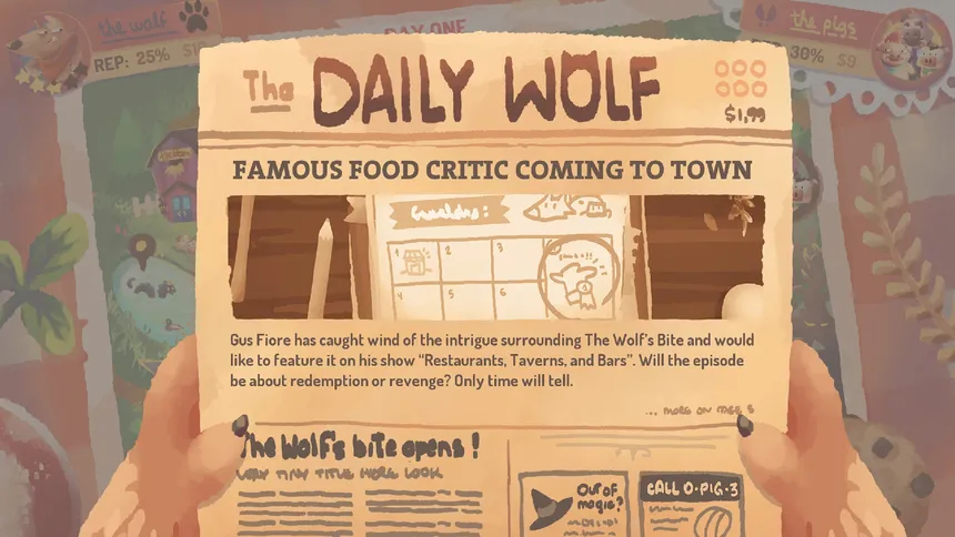 Скриншот 5 к игре The Wolf's Bite