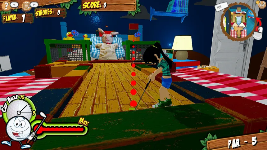 Скриншот 1 к игре RD's Adventure Mini Golf