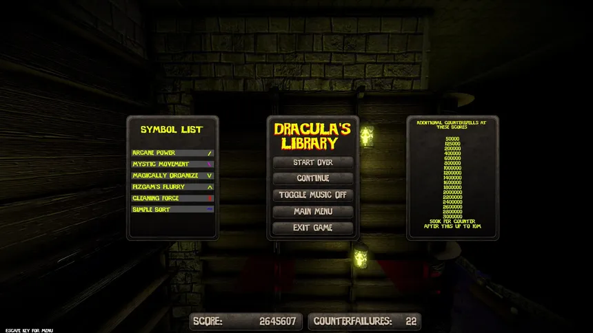 Скриншот 1 к игре Dracula's Library