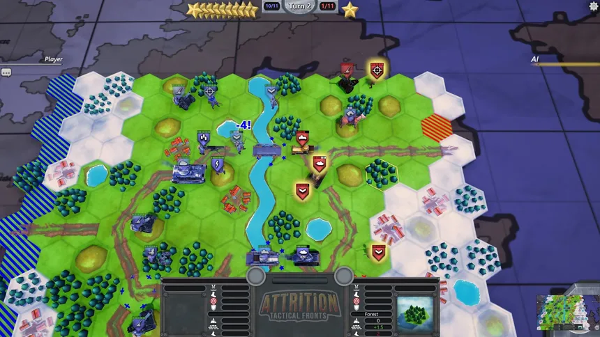 Скриншот 3 к игре Attrition: Tactical Fronts