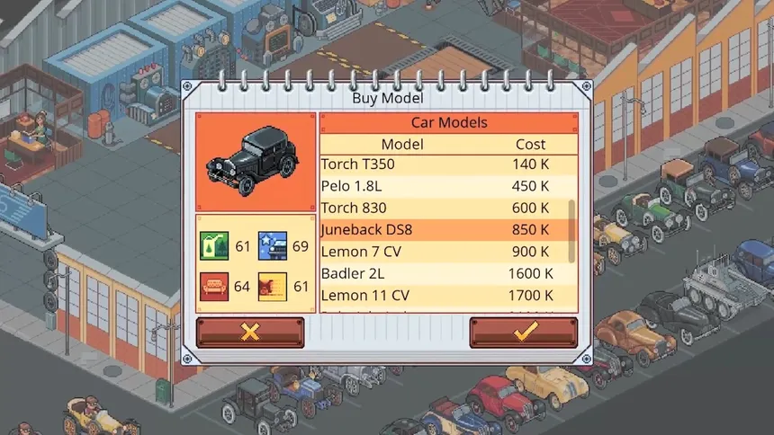 Скриншот 3 к игре Epic Car Factory
