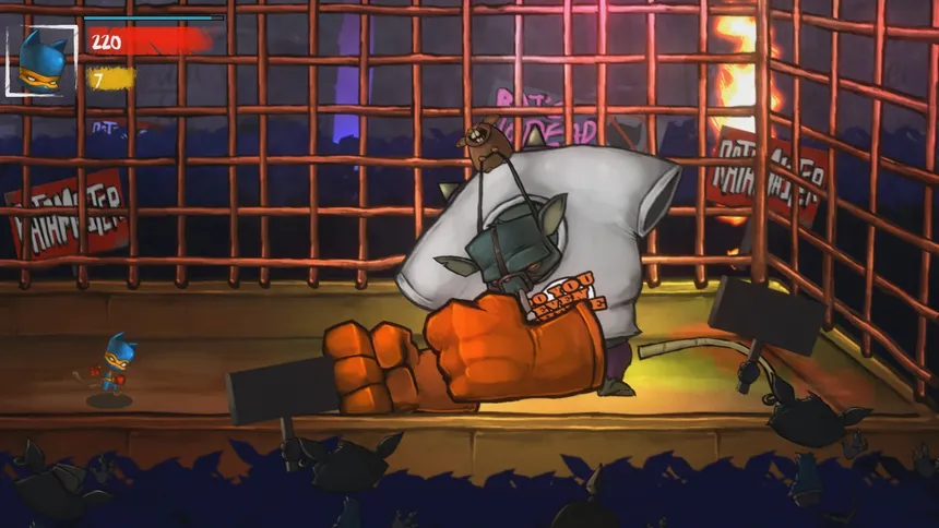 Скриншот 2 к игре Claws of Furry
