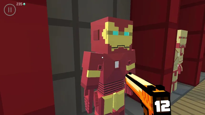 Скриншот 3 к игре Block Robot Mini Survival Game