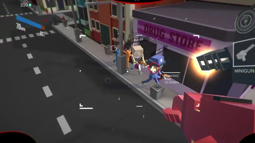 Скриншот 5 к игре Block Robot Mini Survival Game