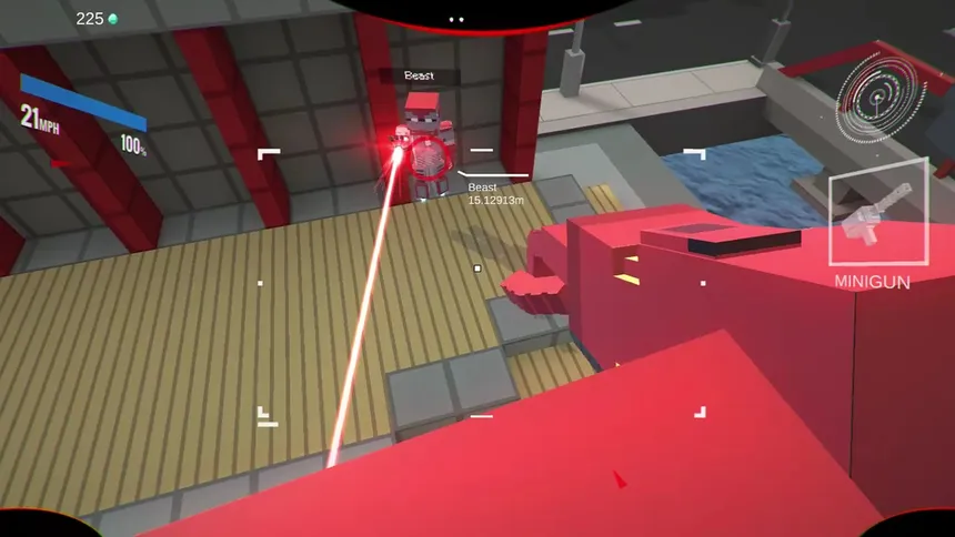 Скриншот 6 к игре Block Robot Mini Survival Game