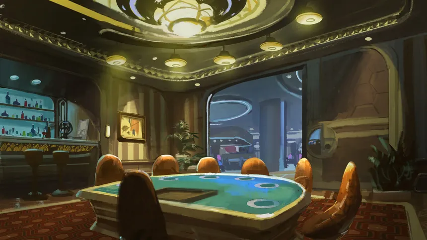 Скриншот 1 к игре Lucky Night: Texas Hold'em VR