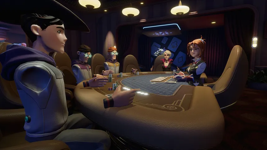 Скриншот 4 к игре Lucky Night: Texas Hold'em VR