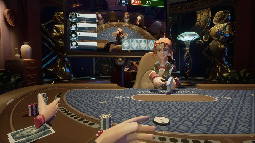 Скриншот 8 к игре Lucky Night: Texas Hold'em VR