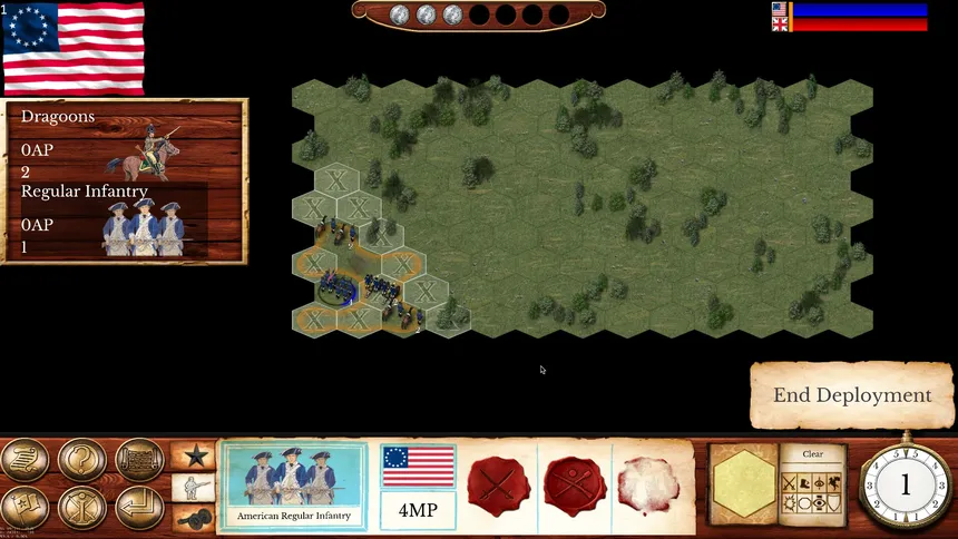 Скриншот 1 к игре Hold the Line: The American Revolution