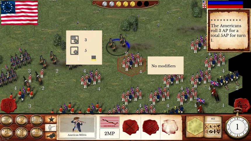 Скриншот 2 к игре Hold the Line: The American Revolution