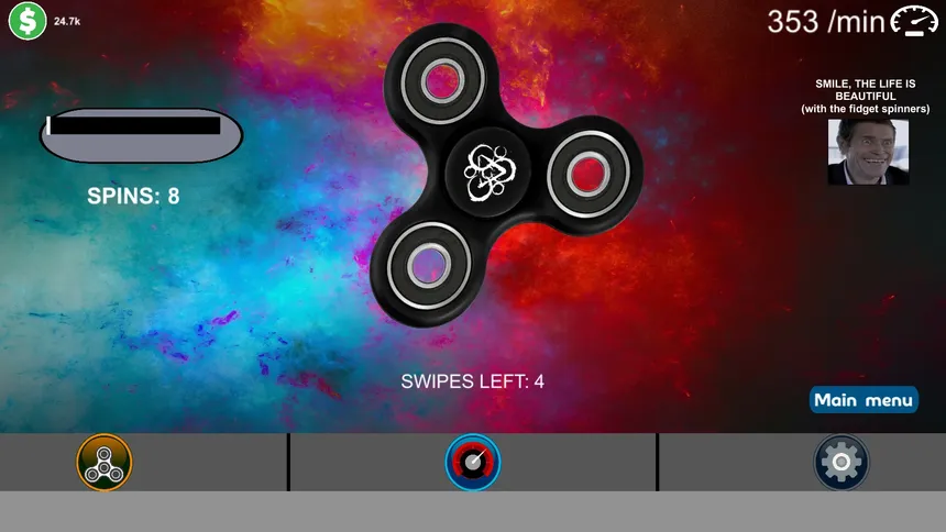 Скриншот 1 к игре Fidget Spinner