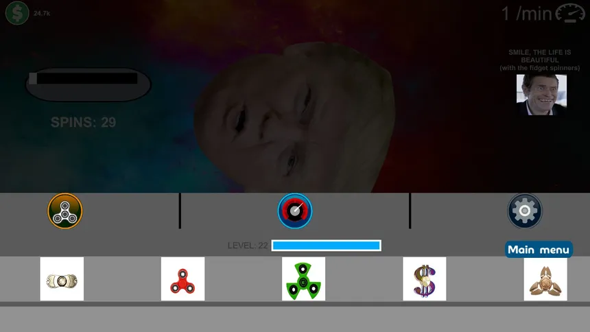 Скриншот 2 к игре Fidget Spinner