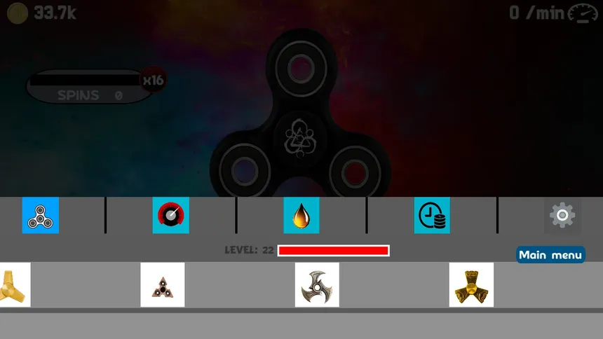Скриншот 5 к игре Fidget Spinner