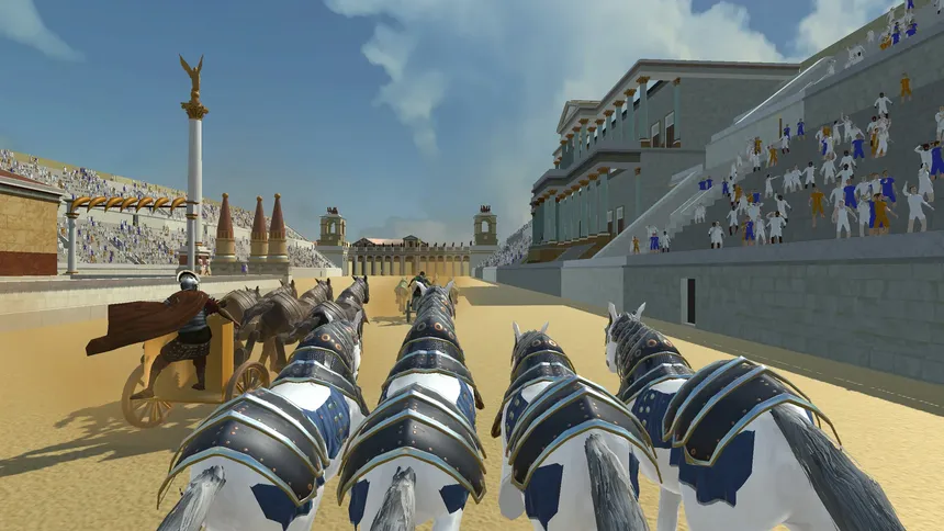 Скриншот 1 к игре Rome Circus Maximus: Chariot Race VR
