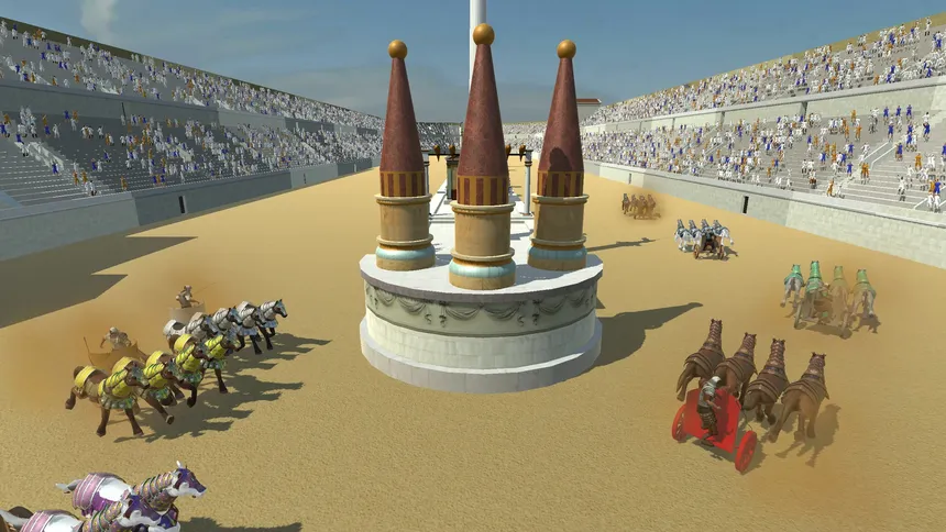 Скриншот 3 к игре Rome Circus Maximus: Chariot Race VR