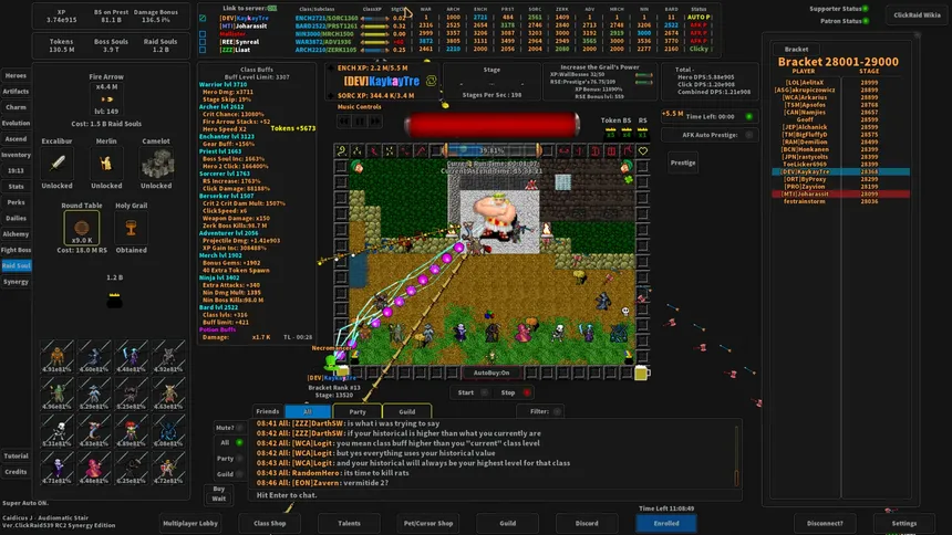 Скриншот 2 к игре ClickRaid