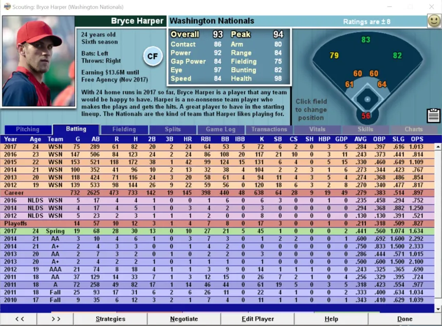 Скриншот 5 к игре Baseball Mogul 2017
