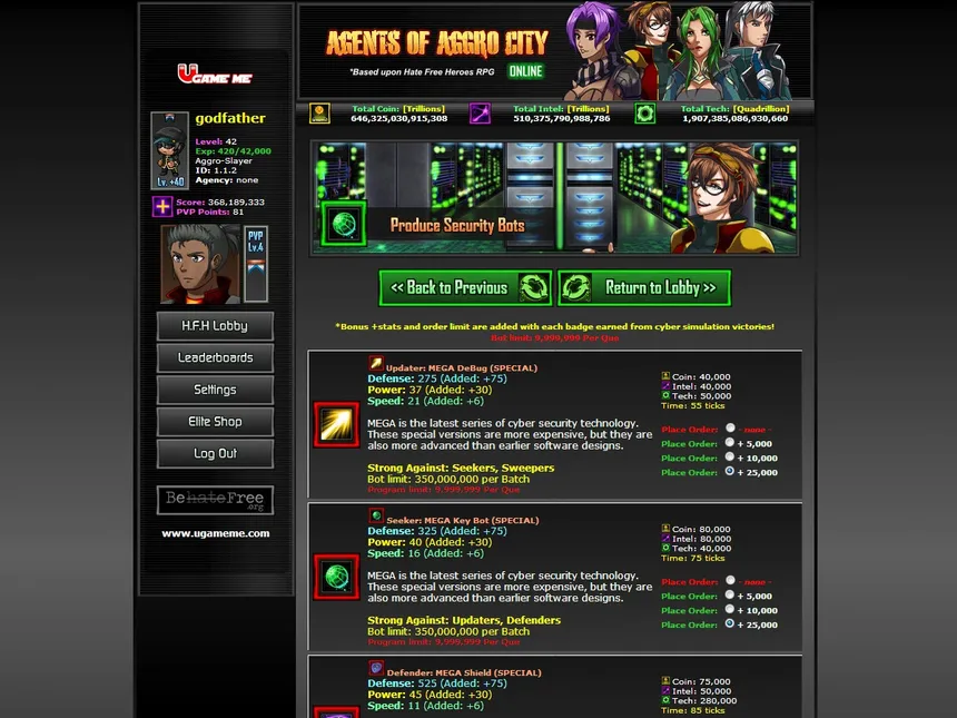Скриншот 6 к игре Agents of Aggro City Online