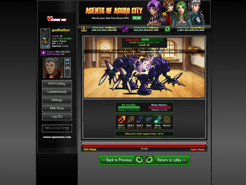 Скриншот 7 к игре Agents of Aggro City Online