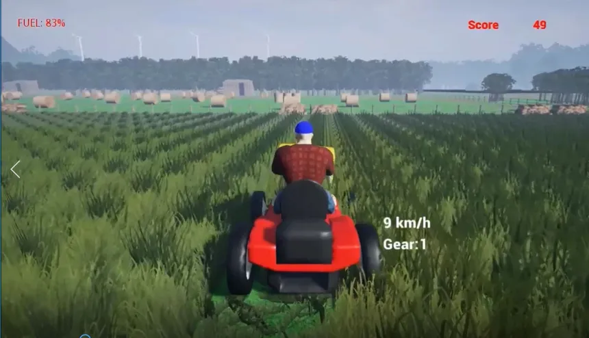 Скриншот 4 к игре Lawnmower Game
