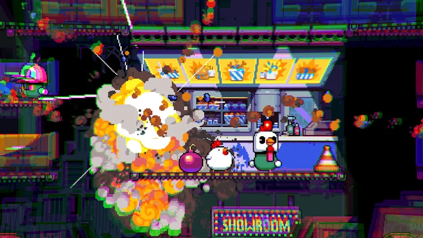 Скриншот 1 к игре Bomb Chicken