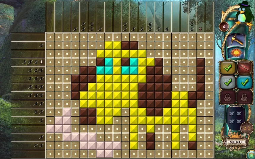 Скриншот 5 к игре Fantasy Mosaics 16: Six Colors in Wonderland
