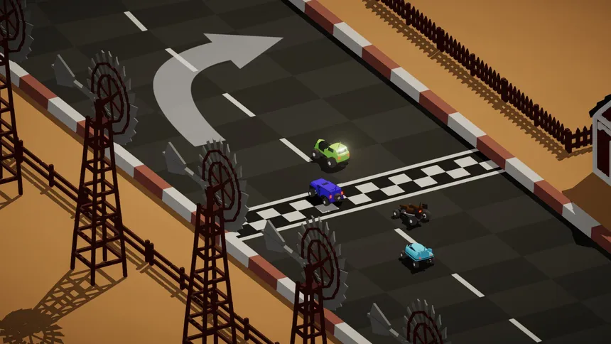 Скриншот 1 к игре Omega Racers