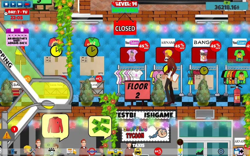 Скриншот 1 к игре Shopping Tycoon