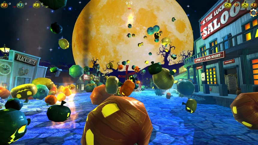 Скриншот 1 к игре Rain of Pumpkins