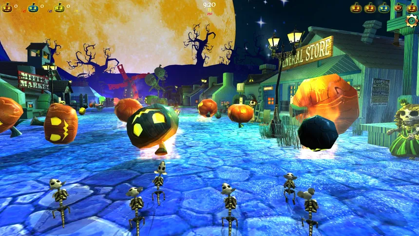 Скриншот 4 к игре Rain of Pumpkins
