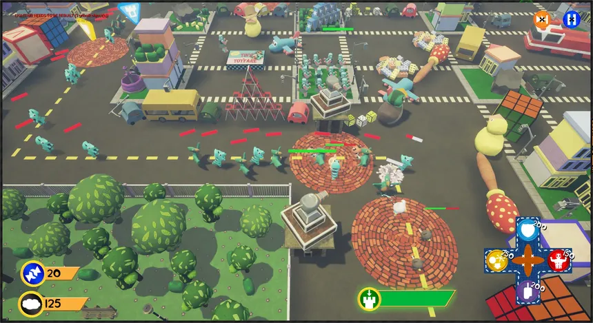 Скриншот 1 к игре Tiny Toyfare