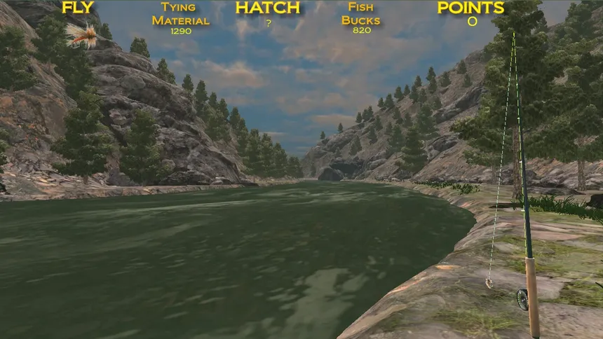 Скриншот 3 к игре Fishing on the Fly