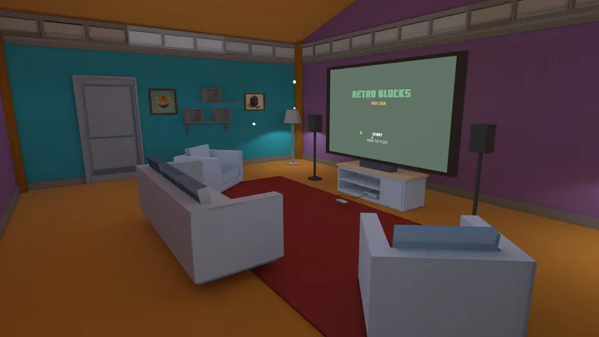 Скриншот 3 к игре Retro Block VR
