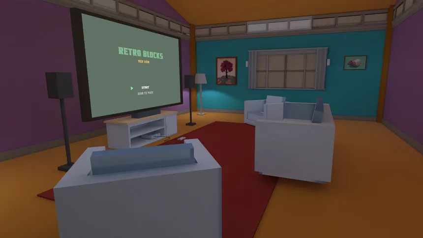 Скриншот 5 к игре Retro Block VR