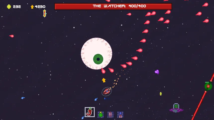 Скриншот 3 к игре Aliens&Asteroids