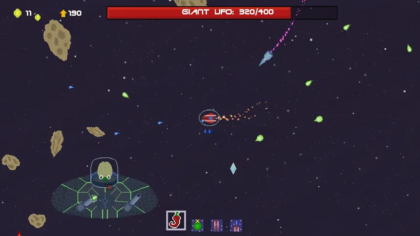Скриншот 5 к игре Aliens&Asteroids