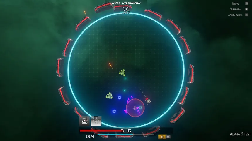 Скриншот 1 к игре Quadrablaze