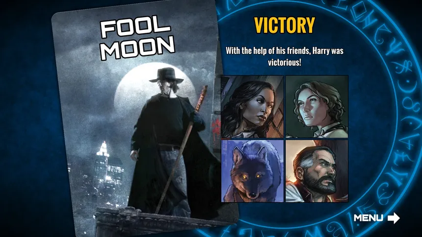 Скриншот 2 к игре Dresden Files Cooperative Card Game
