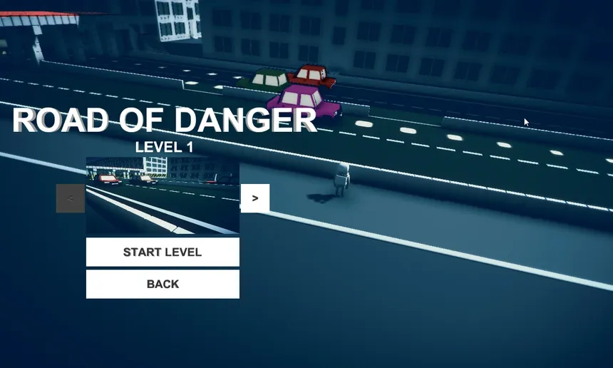 Скриншот 1 к игре ROAD OF DANGER