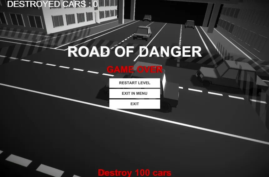 Скриншот 2 к игре ROAD OF DANGER