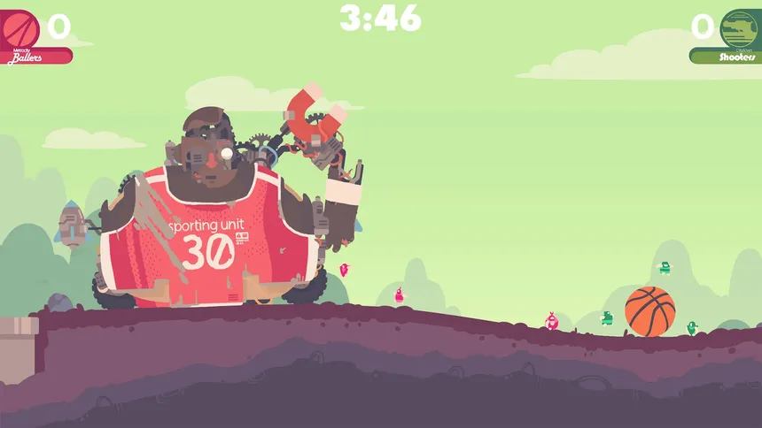 Скриншот 4 к игре Regular Human Basketball