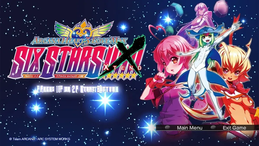 Скриншот 1 к игре Arcana Heart 3 LOVEMAX SIXSTARS!!!!!! XTEND
