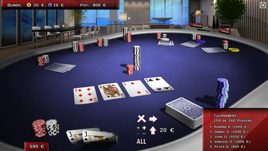 Скриншот 3 к игре Trendpoker 3D: Texas Hold'em Poker