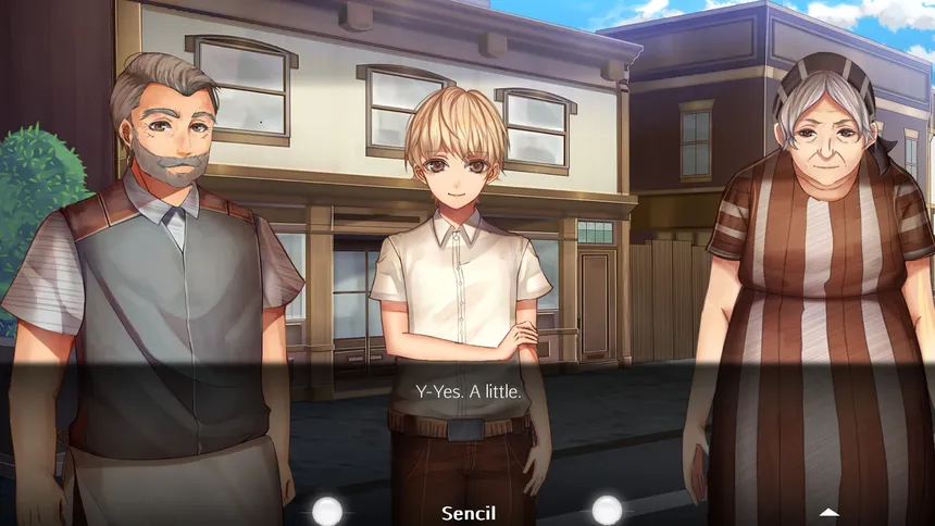 Скриншот 5 к игре On Earth As It Is In Heaven - A Kinetic Novel