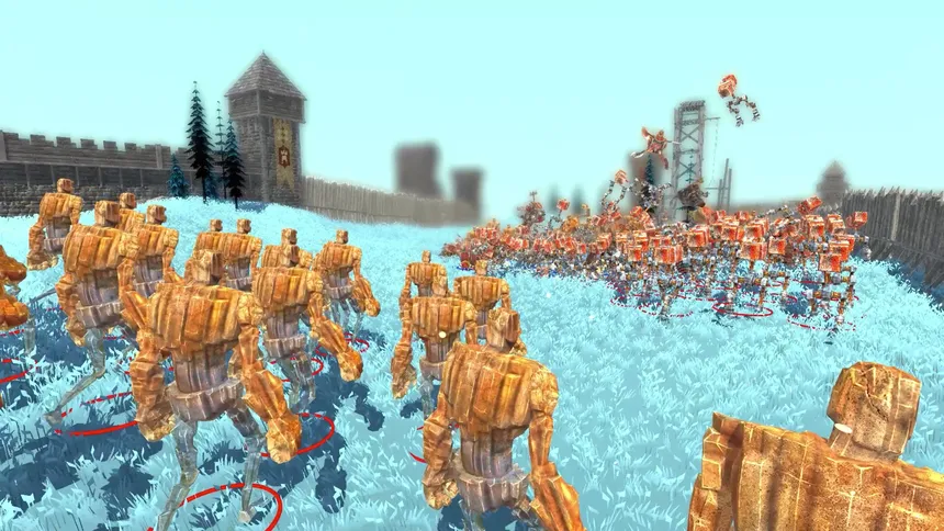 Скриншот 2 к игре Steampunk Action Battle Simulator