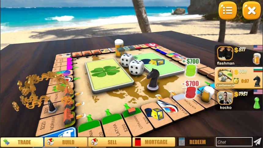 Скриншот 2 к игре Rento Fortune: Online Dice Board Game (大富翁)
