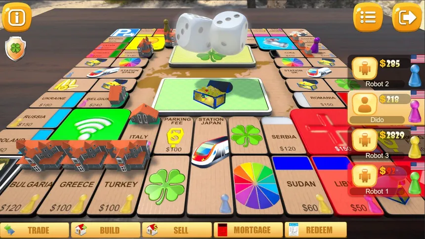 Скриншот 4 к игре Rento Fortune: Online Dice Board Game (大富翁)